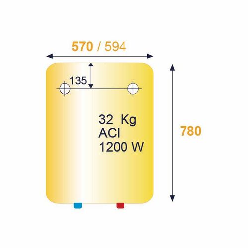 Chauffe-eau Électrique Vertical Mural Compact Aci Hybride Duralis 100l - Thermor - 861411