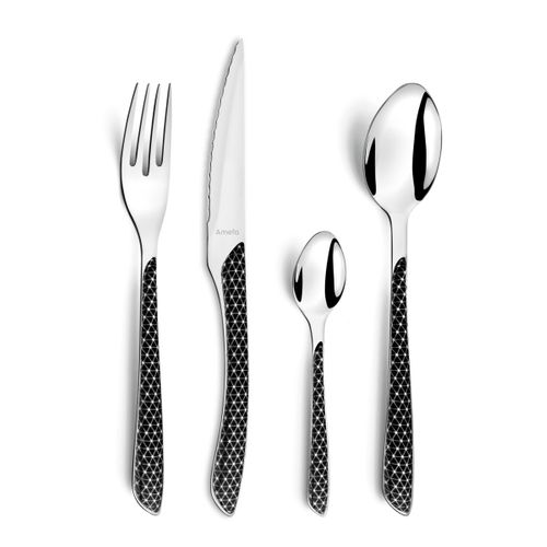 Eclat Geo - Ménagère 24 Pièces