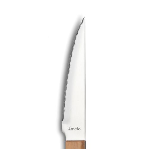 Steak Pizza Bois - Coffret 6 Couteaux Steak