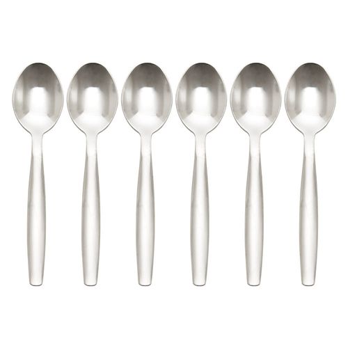 Lot De 6 Cuillères à Moka Inox Amefa En Inox