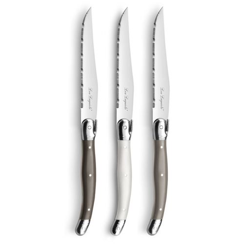 Tradition - Coffret 6 Couteaux Steak Couleurs Mixées