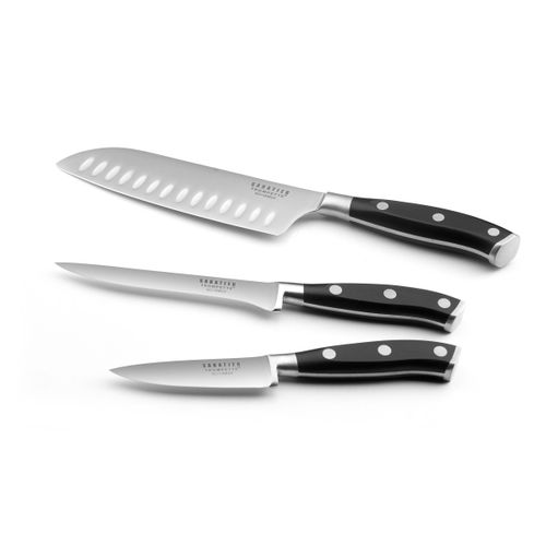 Vulcano - Set 3 Couteaux De Cuisine