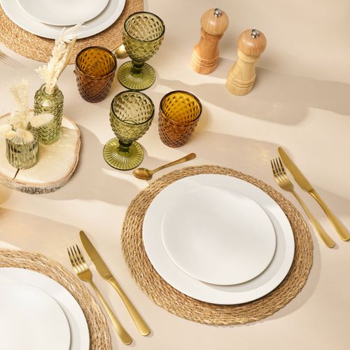 Stone - Assiette Dessert 20 Cm (lot De 6)