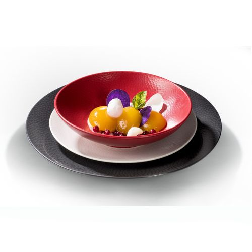 Stone - Assiette Salade Et Pâtes 19 Cm (lot De 6)