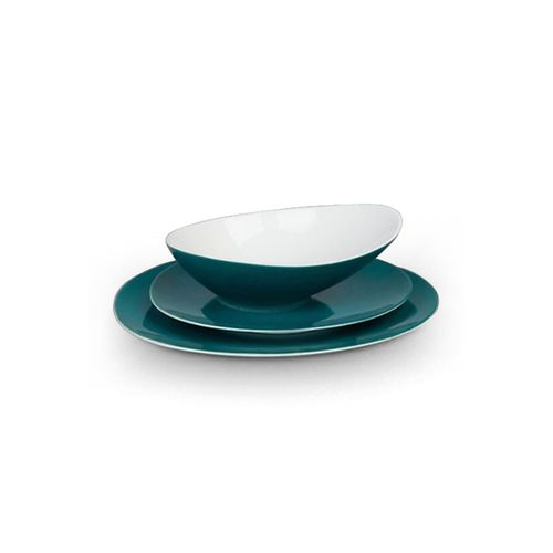 Sven Bleu Canard - Service De Vaisselle 18 Pièces