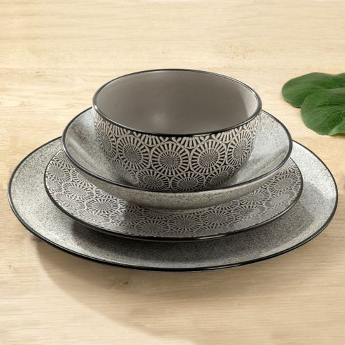 Tess Flanelle - Assiette Dessert 21 Cm (lot De 6)
