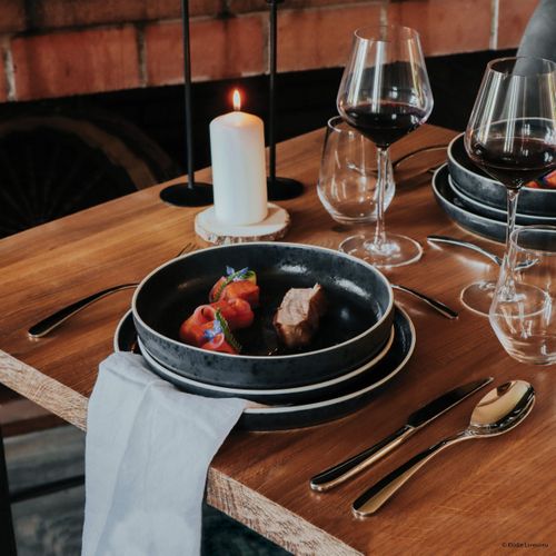 Aster - Assiette Gourmet 22 Cm (lot De 6)