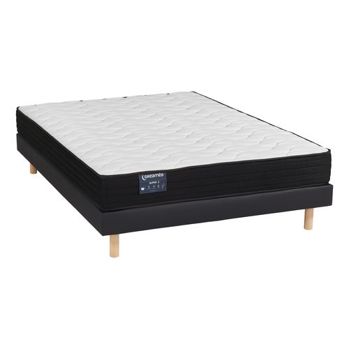 Matelas ressorts 140x200 cm DREAMEA ALPHA 2 ép.21 cm