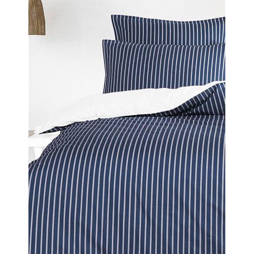 Parure Housse De Couette Percale De Coton Avec 2 Taies 50x70 Cm  260x240 Cm Linquist