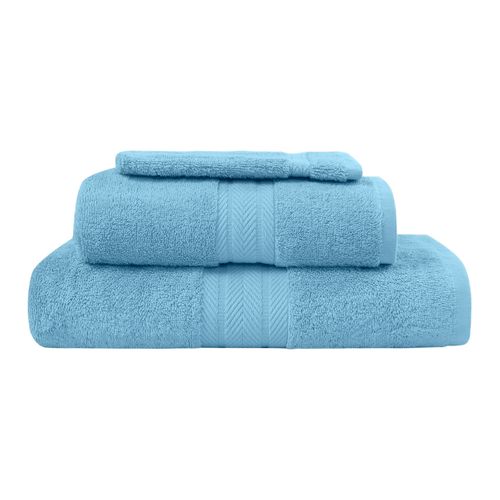 Ensemble De Bain 3 Pièces (1 Drap De Bain + 1 Serviette De Toilette + 1 Gant)   Luxury