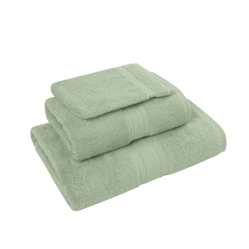 Ensemble De Bain 3 Pièces (1 Drap De Bain + 1 Serviette De Toilette + 1 Gant)   Luxury