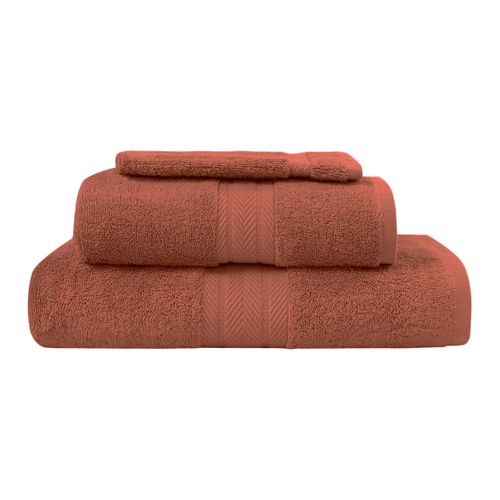 Ensemble De Bain 3 Pièces (1 Drap De Bain + 1 Serviette De Toilette + 1 Gant)   Luxury
