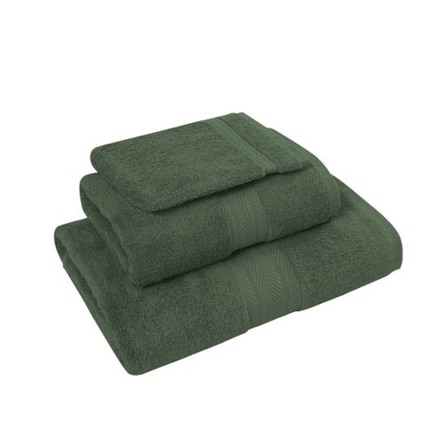 Ensemble De Bain 3 Pièces (1 Drap De Bain + 1 Serviette De Toilette + 1 Gant)   Luxury