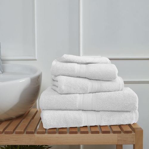 Ensemble De Bain 4 Pièces (2 Draps De Bain + 2 Serviettes De Toilette)   Luxury