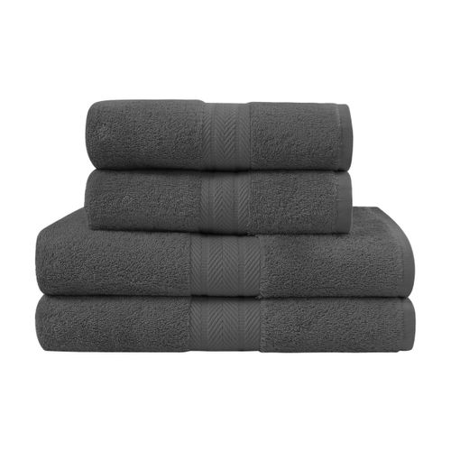 Ensemble De Bain 4 Pièces (2 Draps De Bain + 2 Serviettes De Toilette)   Luxury