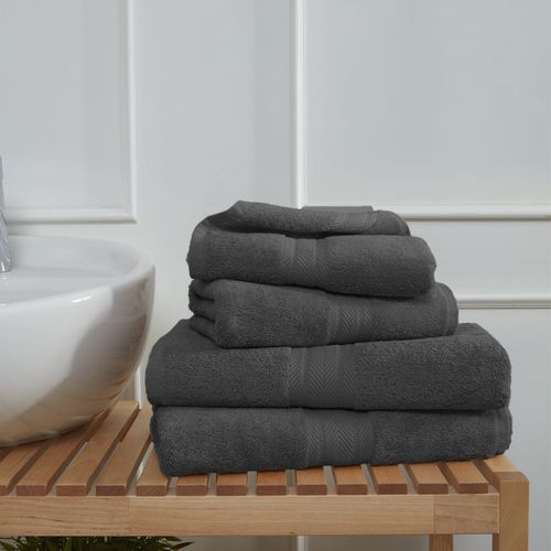 Ensemble De Bain 4 Pièces (2 Draps De Bain + 2 Serviettes De Toilette)   Luxury