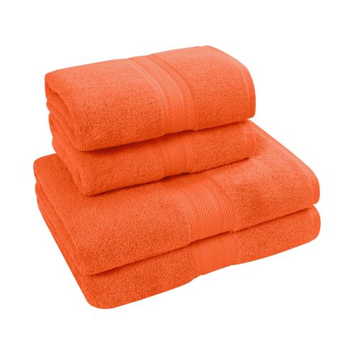 Ensemble De Bain 4 Pièces (2 Draps De Bain + 2 Serviettes De Toilette) Luxury
