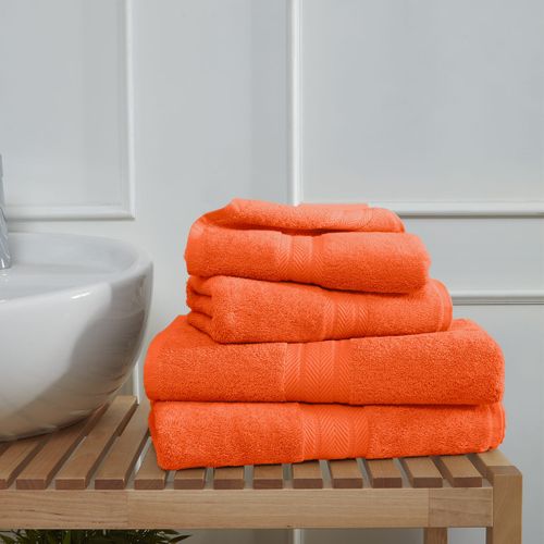 Ensemble De Bain 4 Pièces (2 Draps De Bain + 2 Serviettes De Toilette) Luxury