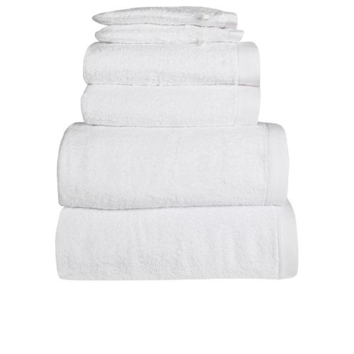 Ensemble De Bain 6 Pièces 500 G/m²  (2 Draps De Douche +2 Serviettes De Toilette + 2 Gants)  Studio