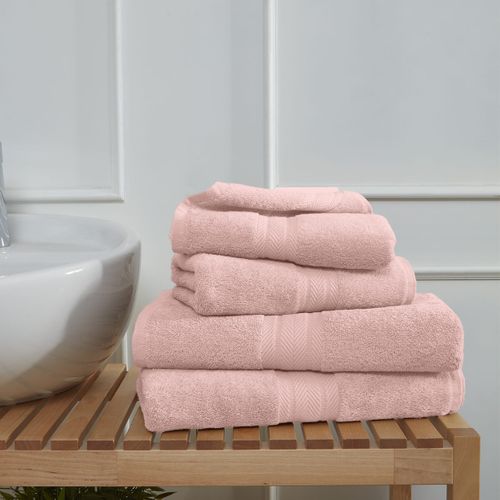 Ensemble De Bain 4 Pièces (2 Draps De Bain + 2 Serviettes De Toilette)   Luxury
