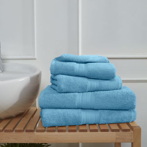 Ensemble De Bain 4 Pièces (2 Draps De Bain + 2 Serviettes De Toilette) Luxury