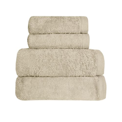 Ensemble De Bain 4 Pièces 500 G/m²  (2 Draps De Bain + 2 Serviettes De Toilette)  Studio
