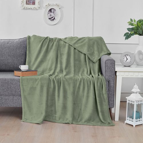 Plaid Polaire Extra Doux Et Chaud 150x180 Cm Komo