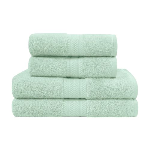 Ensemble De Bain 4 Pièces (2 Draps De Bain + 2 Serviettes De Toilette)   Luxury