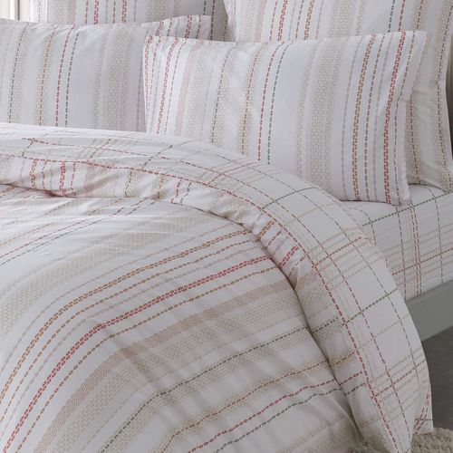 Parure De Lit Avec 2 Taies 65x65 Cm En Percale  240x220 Cm Goti