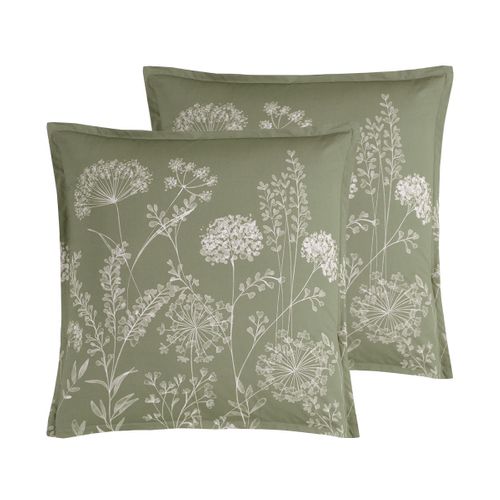 Parure De Lit Avec 2 Taies 65x65 Cm En Percale 240x220 Cm Mery