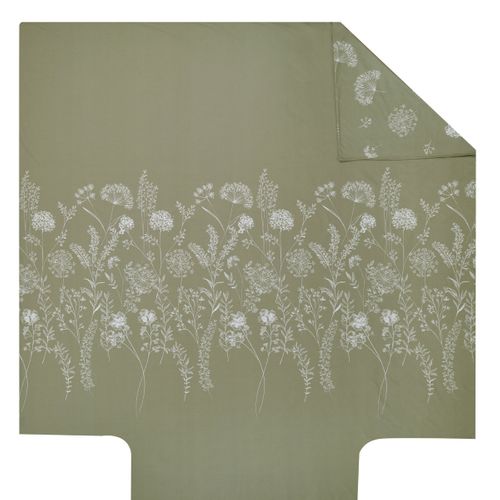 Parure De Lit Avec 2 Taies 65x65 Cm En Percale  260x240 Cm Mery