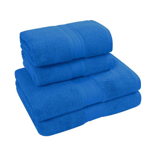Ensemble De Bain 4 Pièces (2 Draps De Bain + 2 Serviettes De Toilette)   Luxury