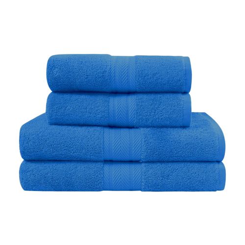 Ensemble De Bain 4 Pièces (2 Draps De Bain + 2 Serviettes De Toilette)   Luxury