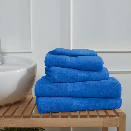 Ensemble De Bain 4 Pièces (2 Draps De Bain + 2 Serviettes De Toilette)   Luxury