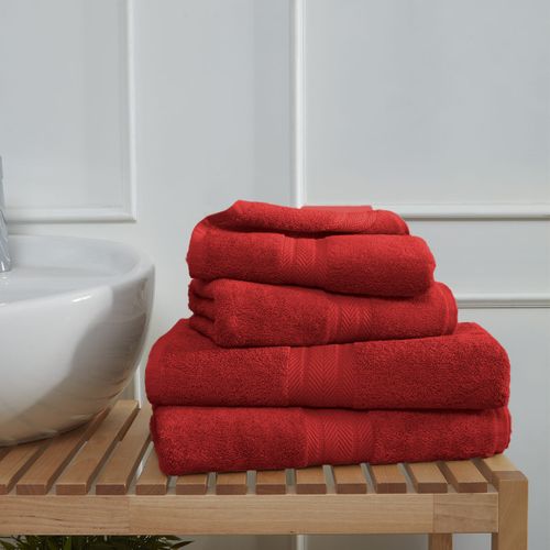 Ensemble De Bain 4 Pièces (2 Draps De Bain + 2 Serviettes De Toilette)   Luxury