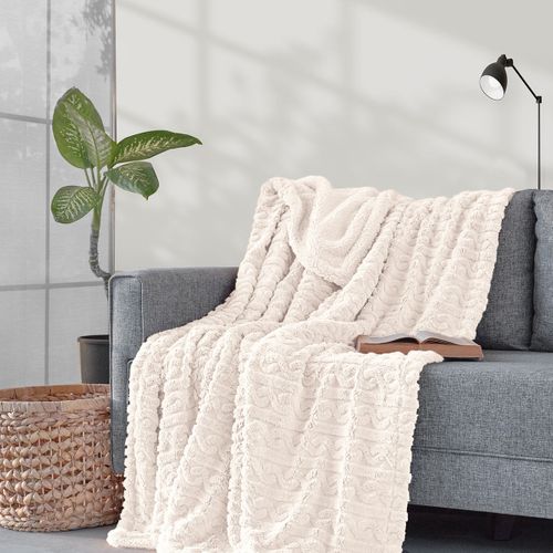 Plaid Polaire Doux et Chaud 150x180 Cm Warm Wool