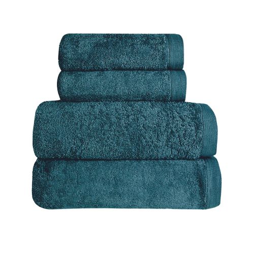 Ensemble De Bain 4 Pièces 500 G/m² (2 Draps De Bain + 2 Serviettes De Toilette) Studio