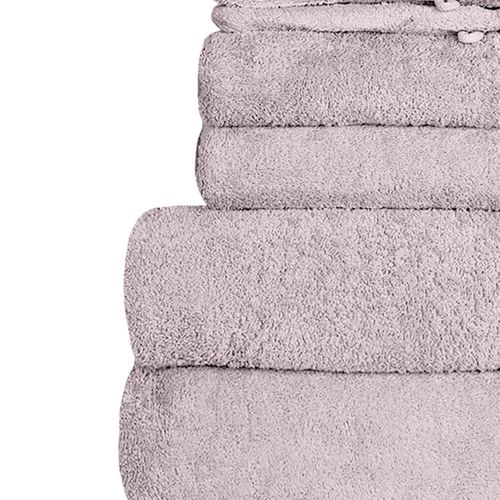 Ensemble De Bain 6 Pièces 500 G/m²  (2 Draps De Douche +2 Serviettes De Toilette + 2 Gants)  Studio