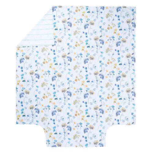 Parure De Lit Avec 2 Taies 65x65 Cm En Percale 140x200 Cm Agatha