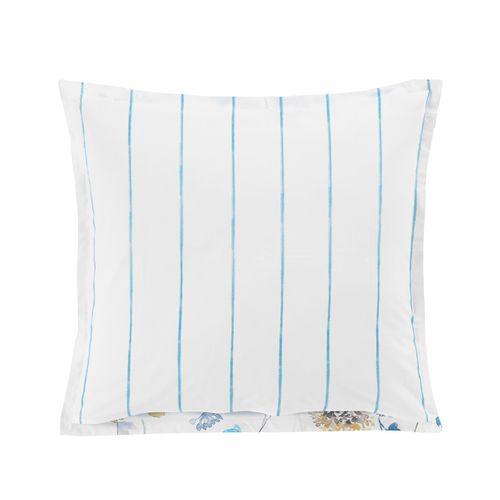 Parure De Lit Avec 2 Taies 65x65 Cm En Percale 140x200 Cm Agatha