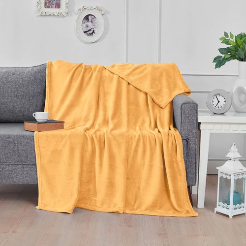 Plaid Polaire Extra Doux Et Chaud 150x180 Cm Komo