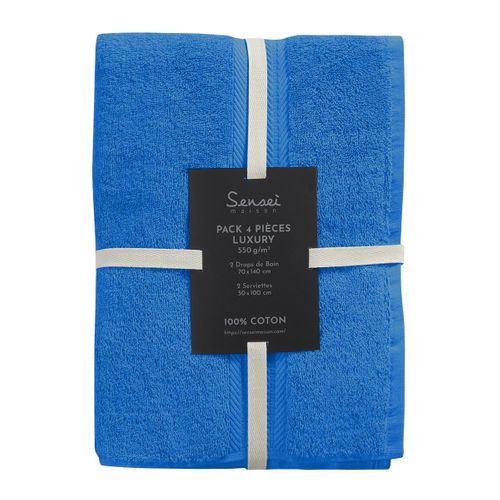 Ensemble De Bain Avec Tapis 5 Pièces Luxury