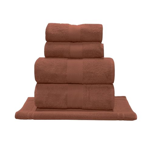 Ensemble De Bain Avec Tapis 5 Pièces Luxury