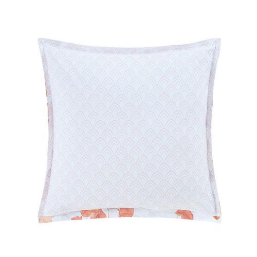 Parure De Lit Avec 2 Taies 65x65 Cm En Percale 240x220 Cm Emma