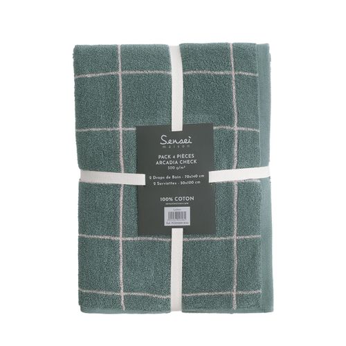 Ensemble De Bain 4 Pièces   Arcadia Check