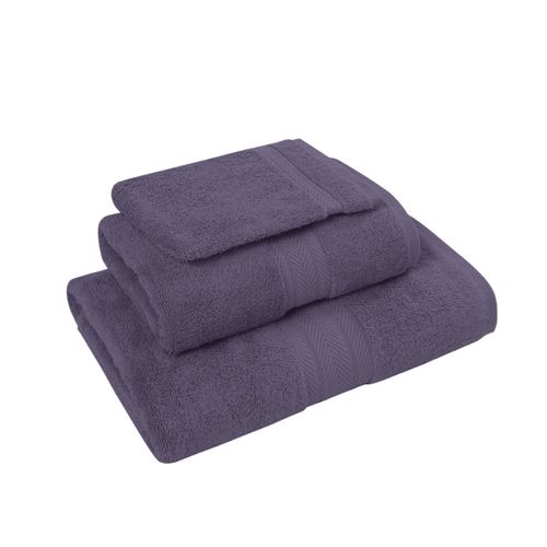 Ensemble De Bain 3 Pièces (1 Drap De Bain + 1 Serviette De Toilette + 1 Gant)   Luxury