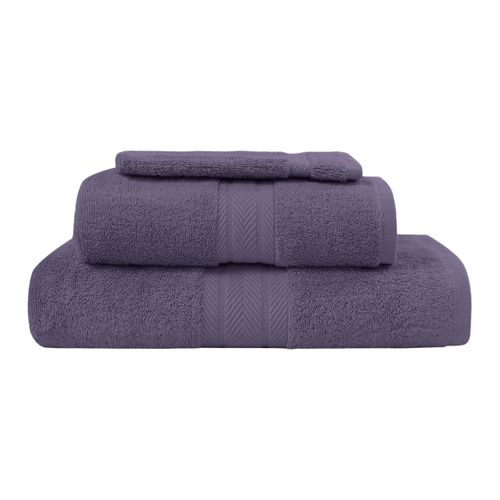 Ensemble De Bain 3 Pièces (1 Drap De Bain + 1 Serviette De Toilette + 1 Gant)   Luxury