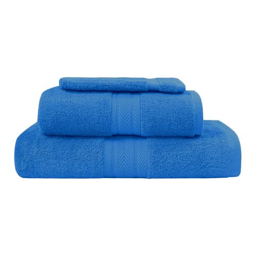 Ensemble De Bain 3 Pièces (1 Drap De Bain + 1 Serviette De Toilette + 1 Gant) Luxury