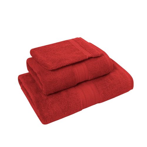 Ensemble De Bain 3 Pièces (1 Drap De Bain + 1 Serviette De Toilette + 1 Gant)   Luxury