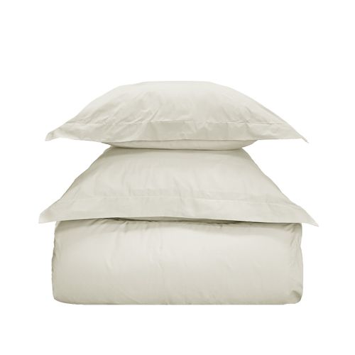 Parure Housse De Couette 200x200 Cm Avec 2 Taies Rectangle 65x65 Cm En Coton Studio